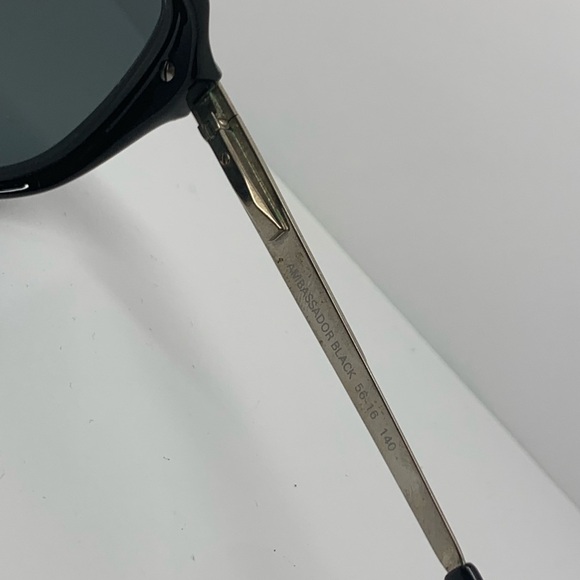 Fratelli Lozza Black Butterfly Sunglasses Frames - Picture 5 of 5